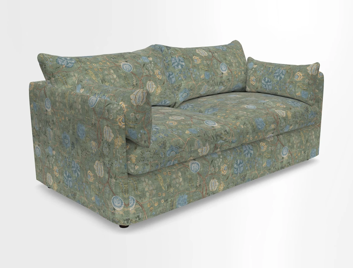 Madehurst 3 Seater Sofa in House Plain Sky. Loose cover option available