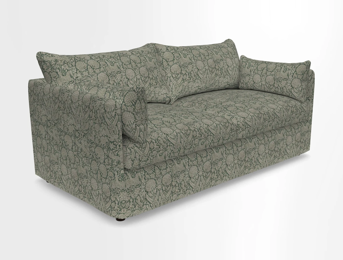 Madehurst 3 Seater Sofa in House Plain Sky. Loose cover option available