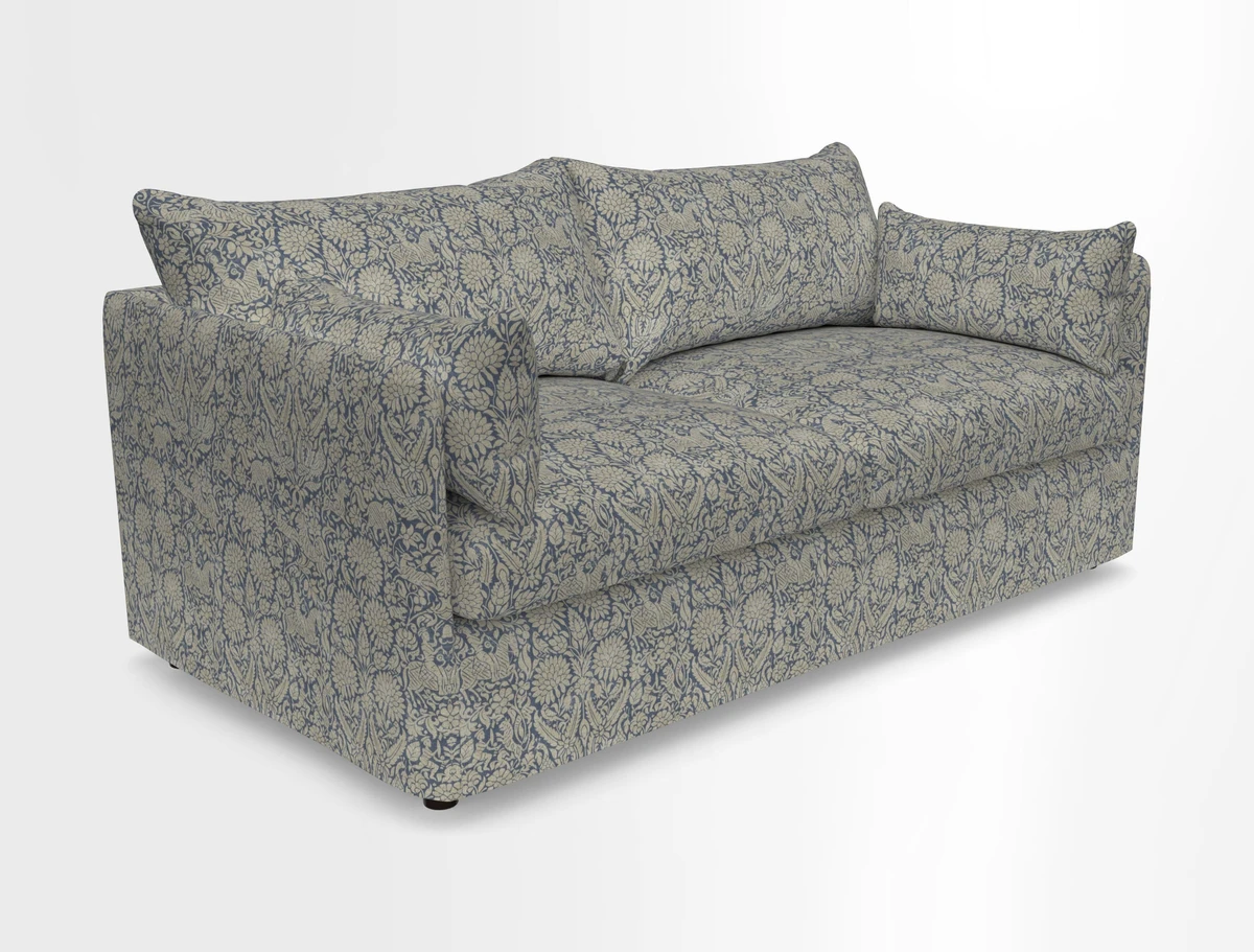 Madehurst 3 Seater Sofa in House Plain Sky. Loose cover option available