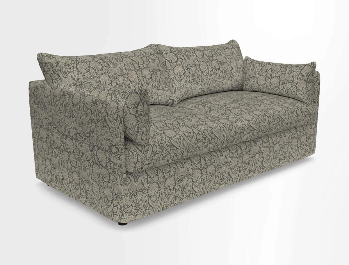 Madehurst 3 Seater Sofa in House Plain Sky. Loose cover option available