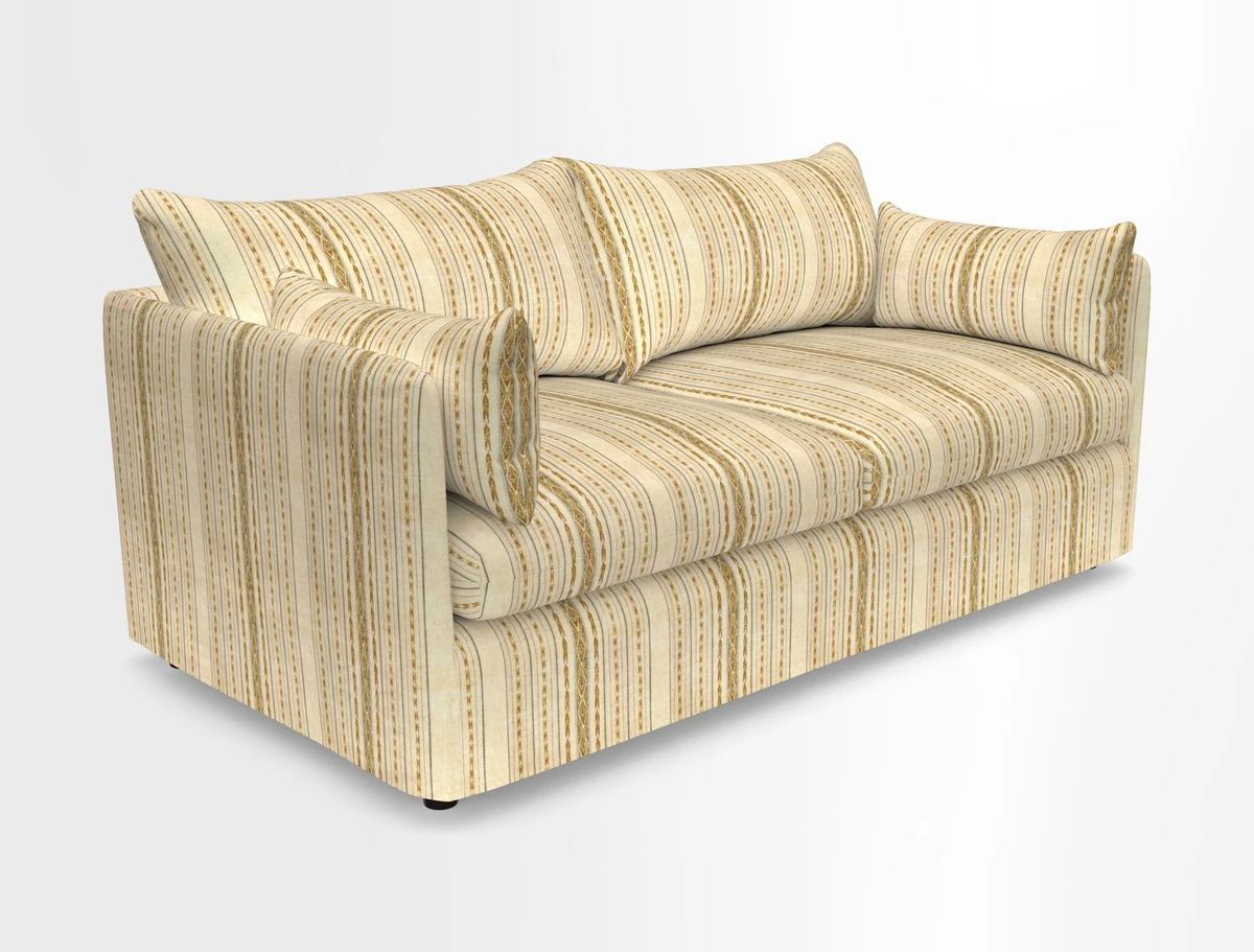 Madehurst 3 Seater Sofa in House Plain Sky. Loose cover option available