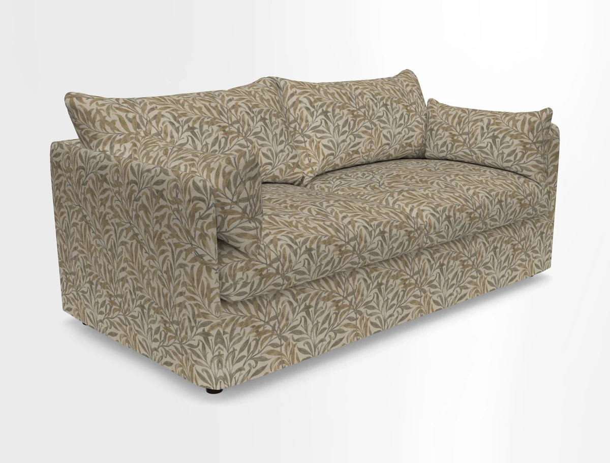 Madehurst 3 Seater Sofa in House Plain Sky. Loose cover option available