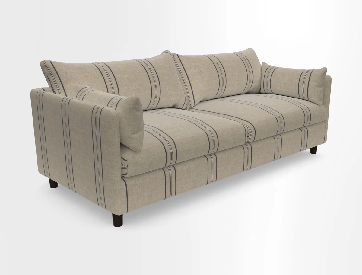 Madehurst 4 Seater Sofa in House Plain Sky. Loose cover option available