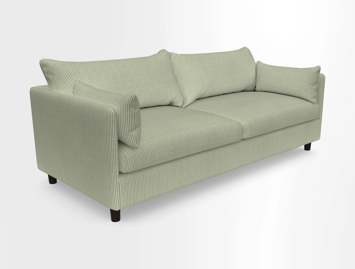 Madehurst 4 Seater Sofa in House Plain Sky. Loose cover option available
