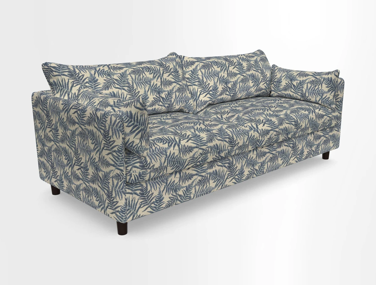 Madehurst 4 Seater Sofa in House Plain Sky. Loose cover option available