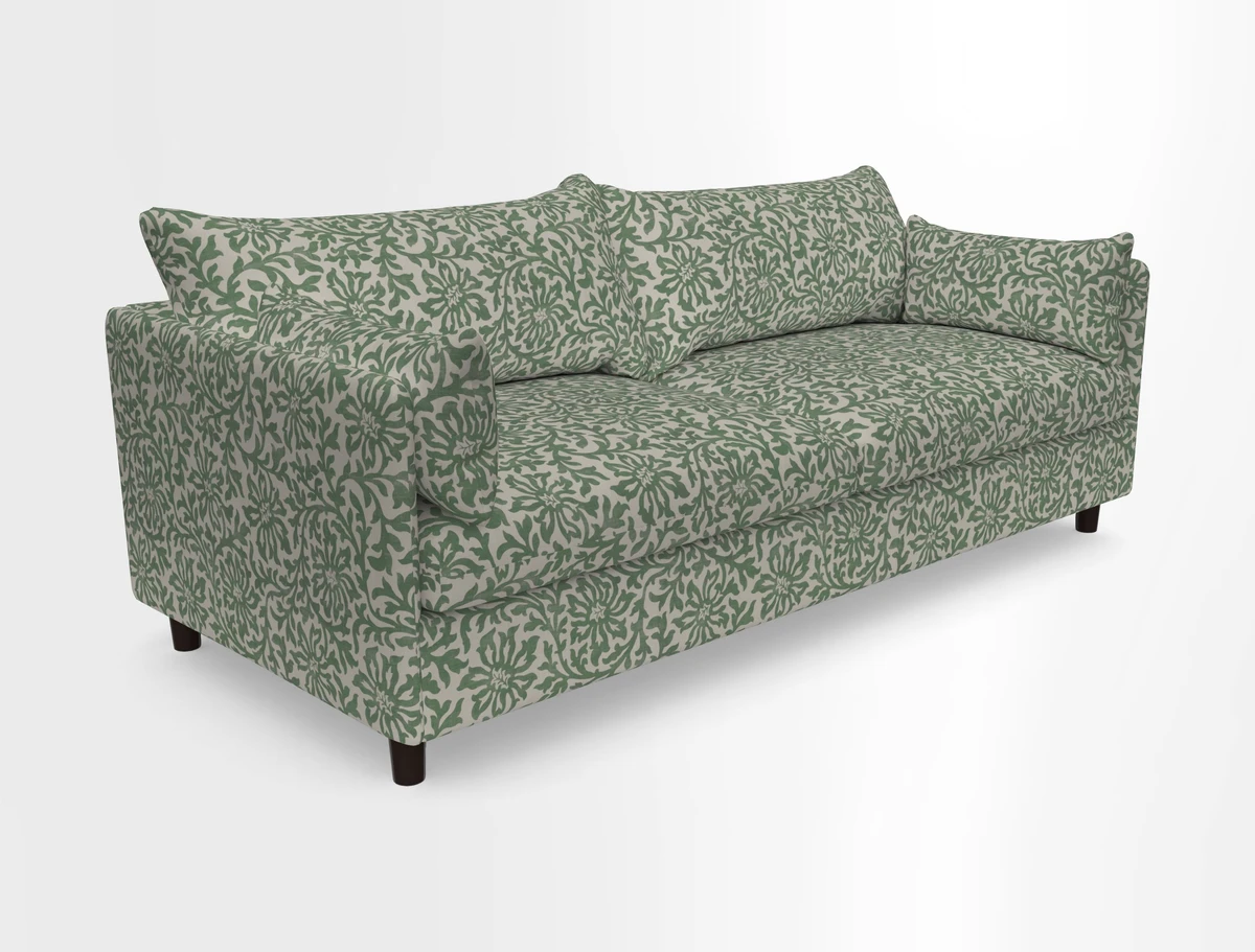 Madehurst 4 Seater Sofa in House Plain Sky. Loose cover option available