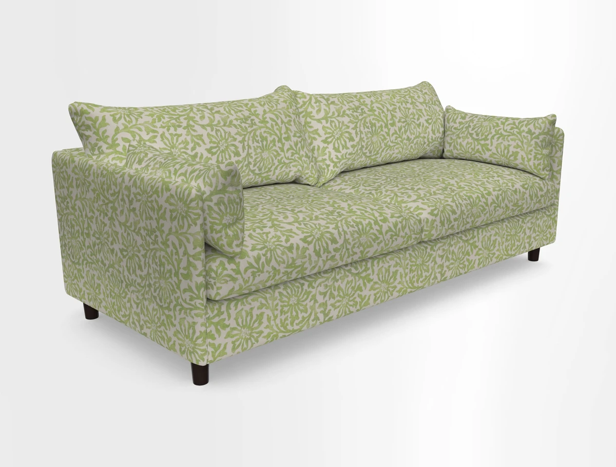 Madehurst 4 Seater Sofa in House Plain Sky. Loose cover option available