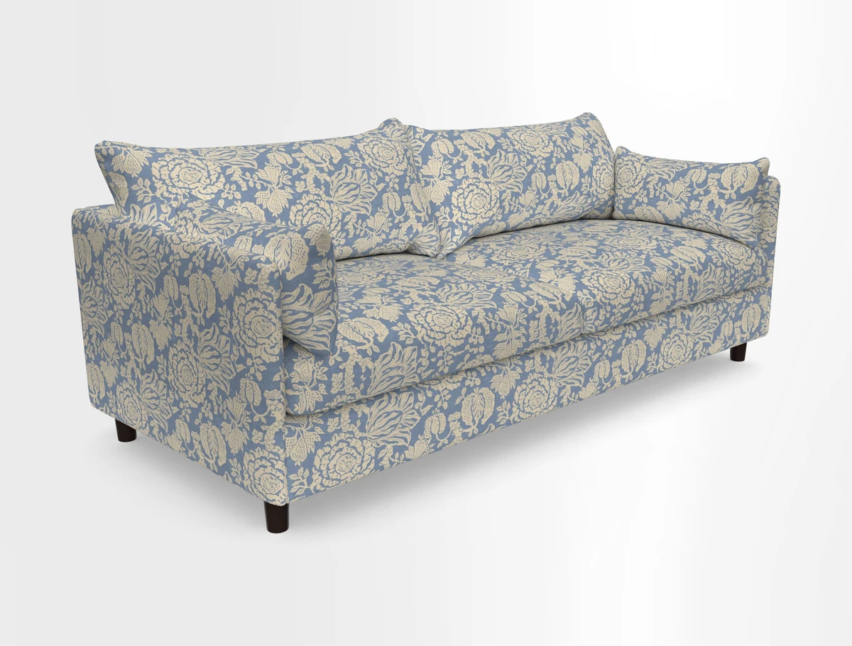 Madehurst 4 Seater Sofa in House Plain Sky. Loose cover option available