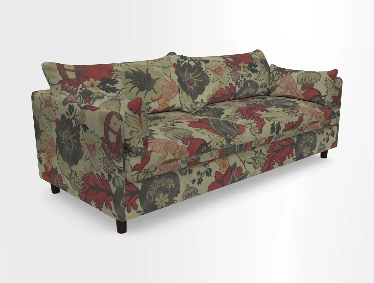 Madehurst 4 Seater Sofa in House Plain Sky. Loose cover option available