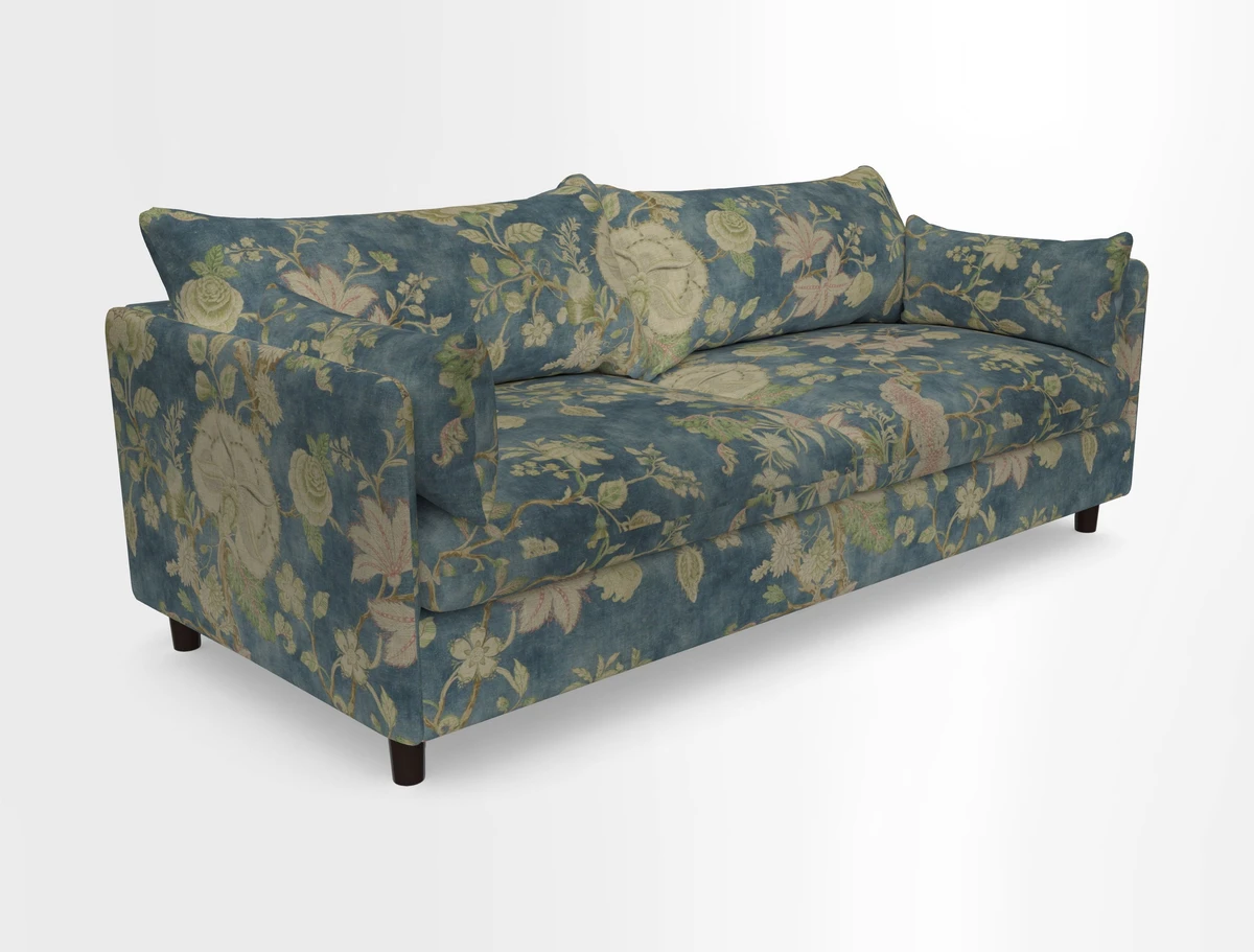 Madehurst 4 Seater Sofa in House Plain Sky. Loose cover option available