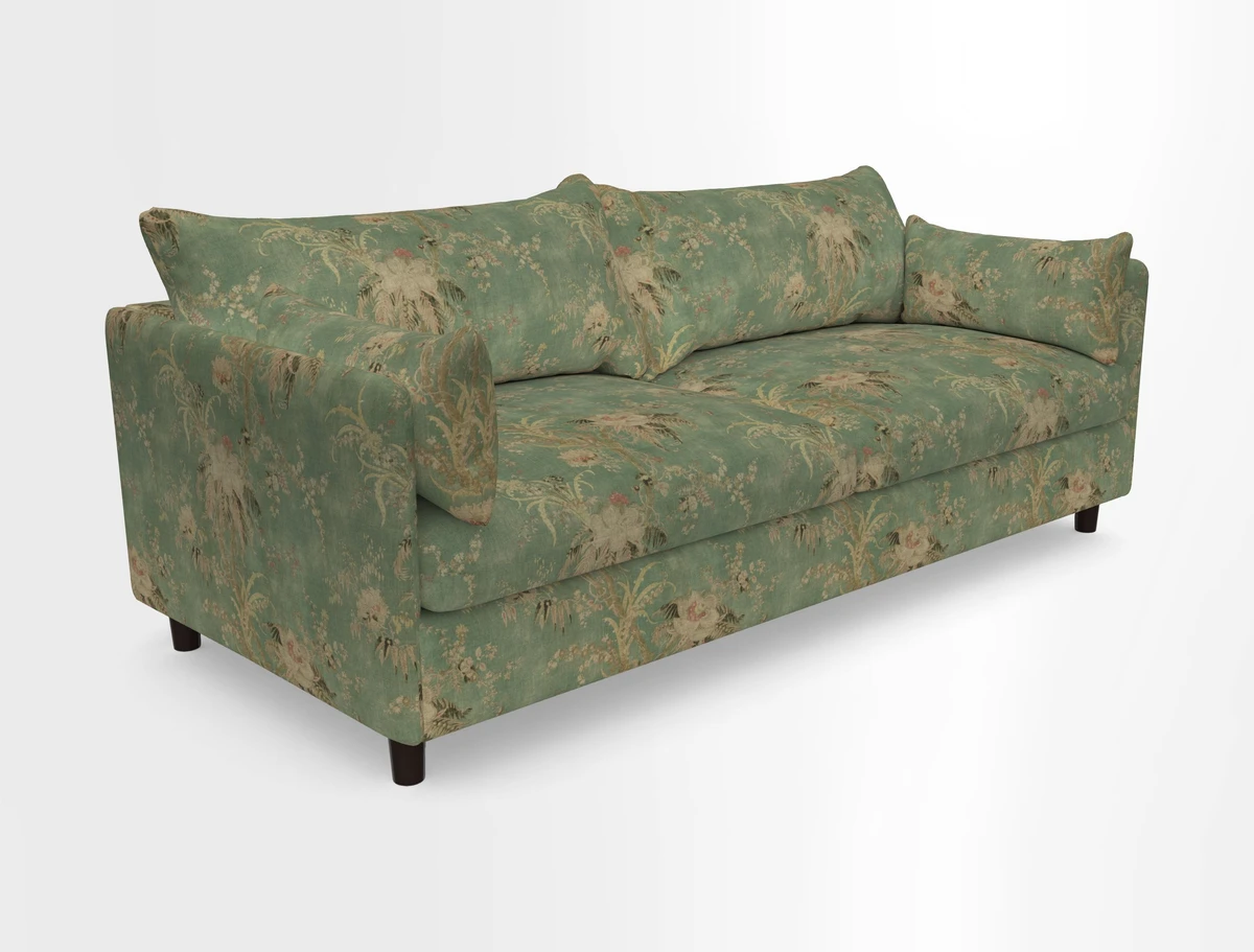 Madehurst 4 Seater Sofa in House Plain Sky. Loose cover option available