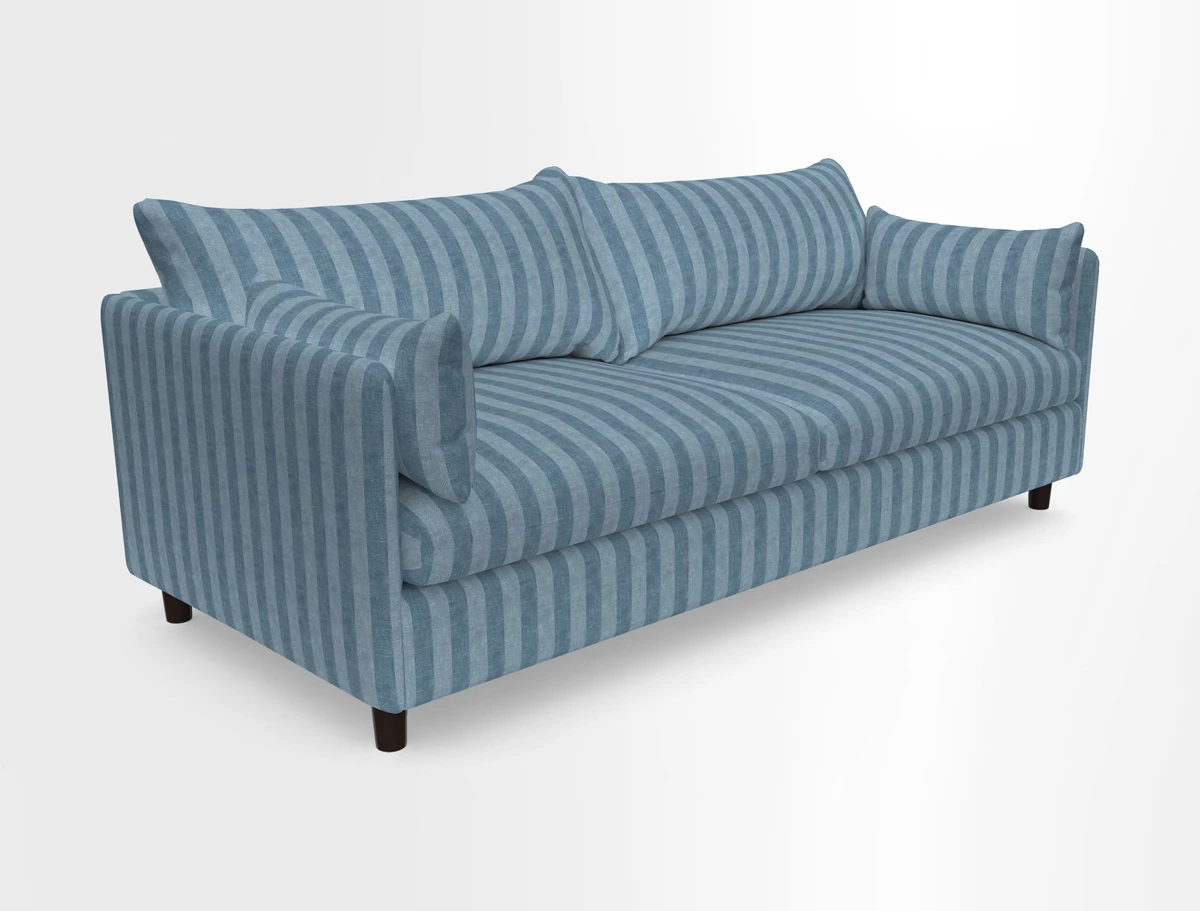 Madehurst 4 Seater Sofa in House Plain Sky. Loose cover option available