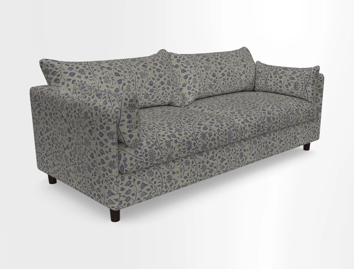 Madehurst 4 Seater Sofa in House Plain Sky. Loose cover option available