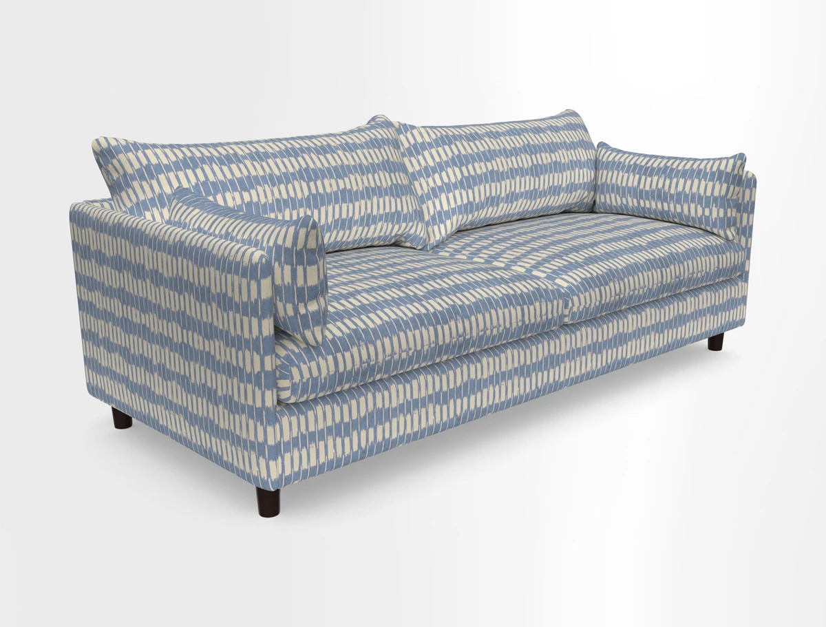 Madehurst 4 Seater Sofa in House Plain Sky. Loose cover option available