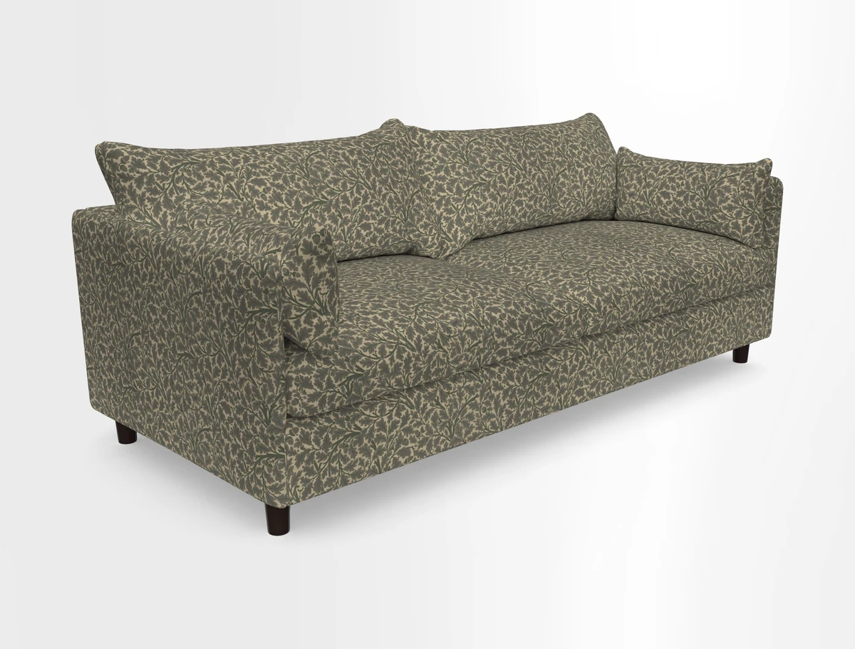 Madehurst 4 Seater Sofa in House Plain Sky. Loose cover option available