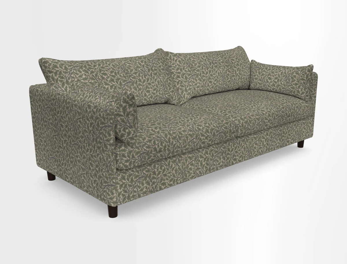 Madehurst 4 Seater Sofa in House Plain Sky. Loose cover option available
