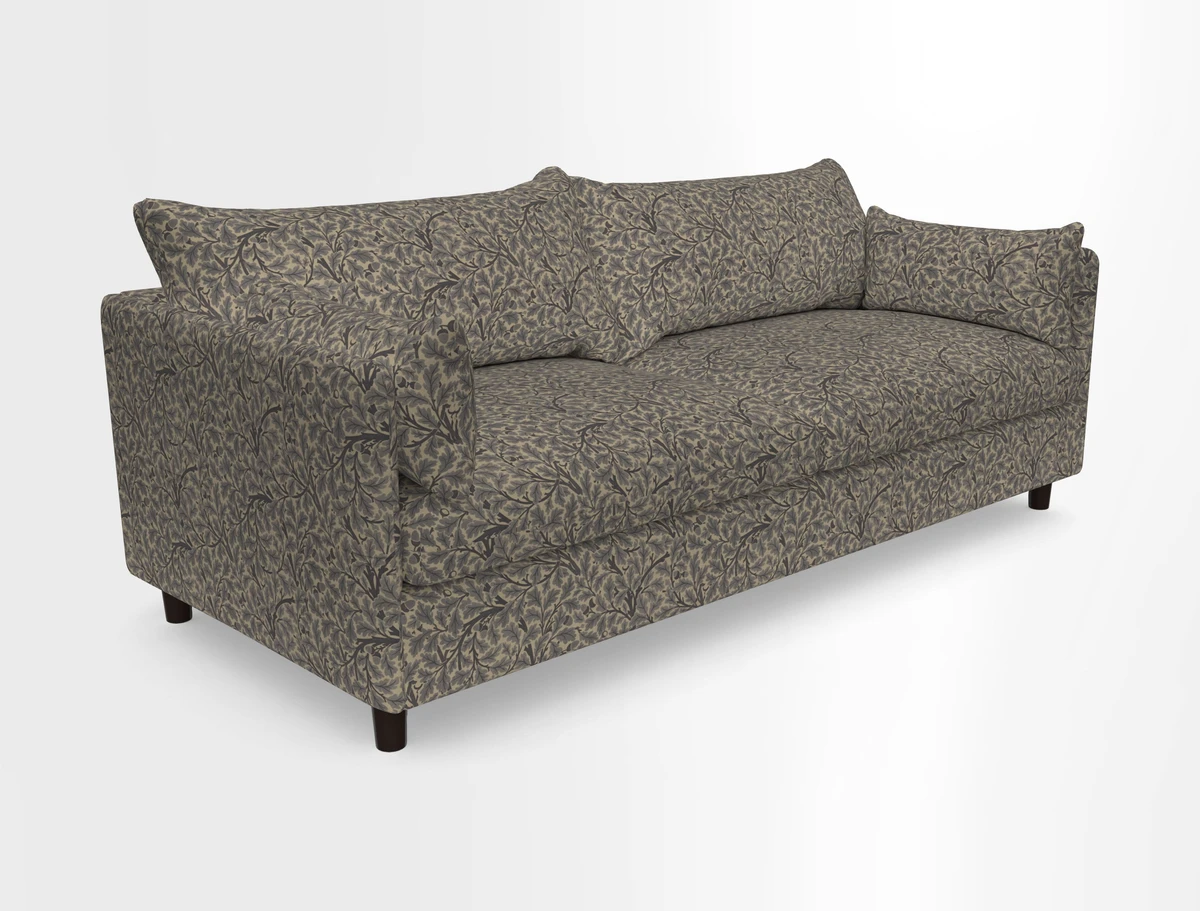 Madehurst 4 Seater Sofa in House Plain Sky. Loose cover option available