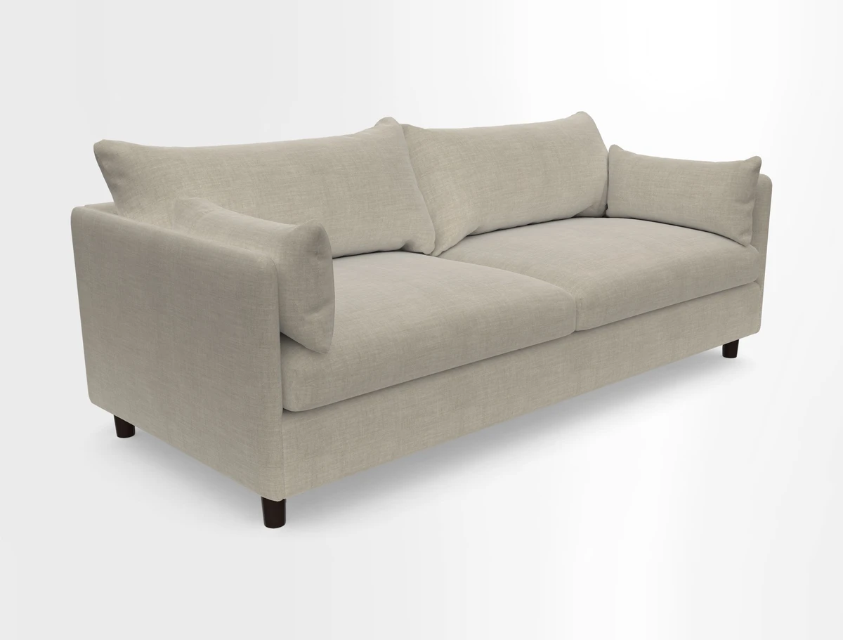 Madehurst 4 Seater Sofa in House Plain Sky. Loose cover option available