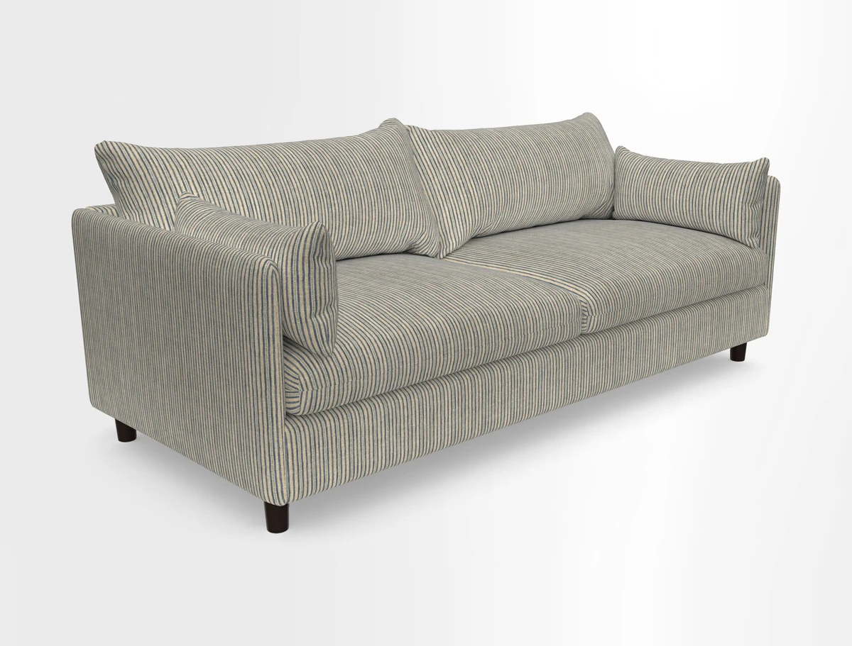 Madehurst 4 Seater Sofa in House Plain Sky. Loose cover option available