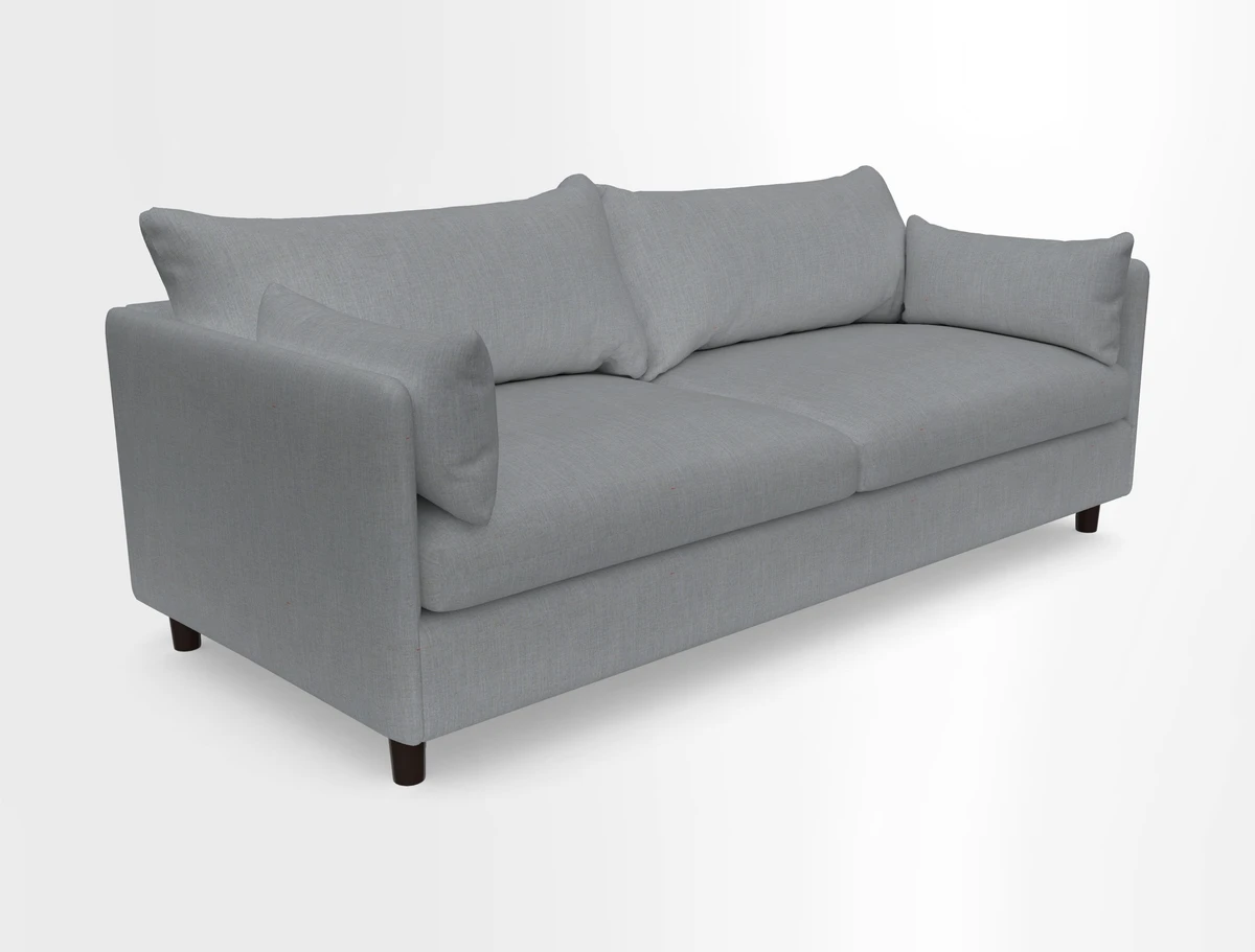 Madehurst 4 Seater Sofa in House Plain Sky. Loose cover option available