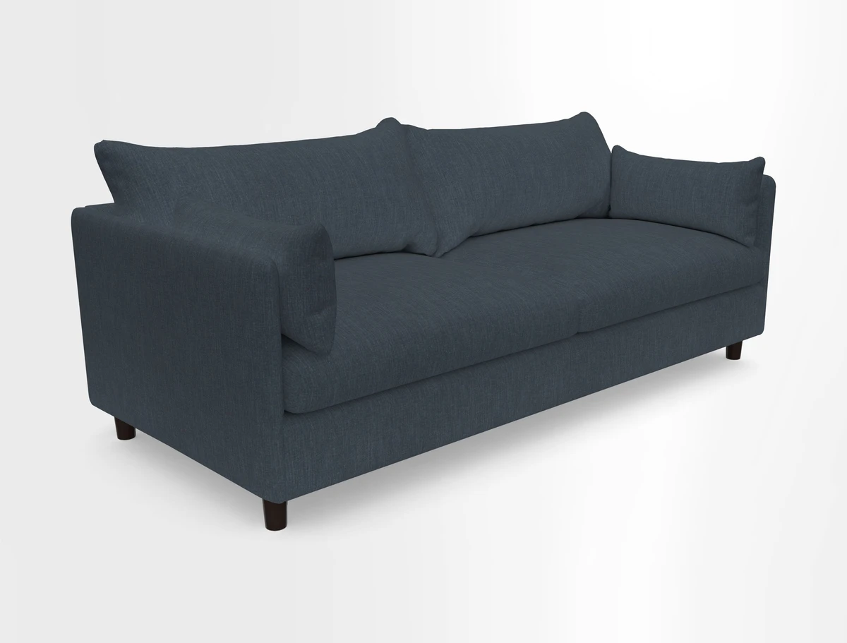 Madehurst 4 Seater Sofa in House Plain Sky. Loose cover option available