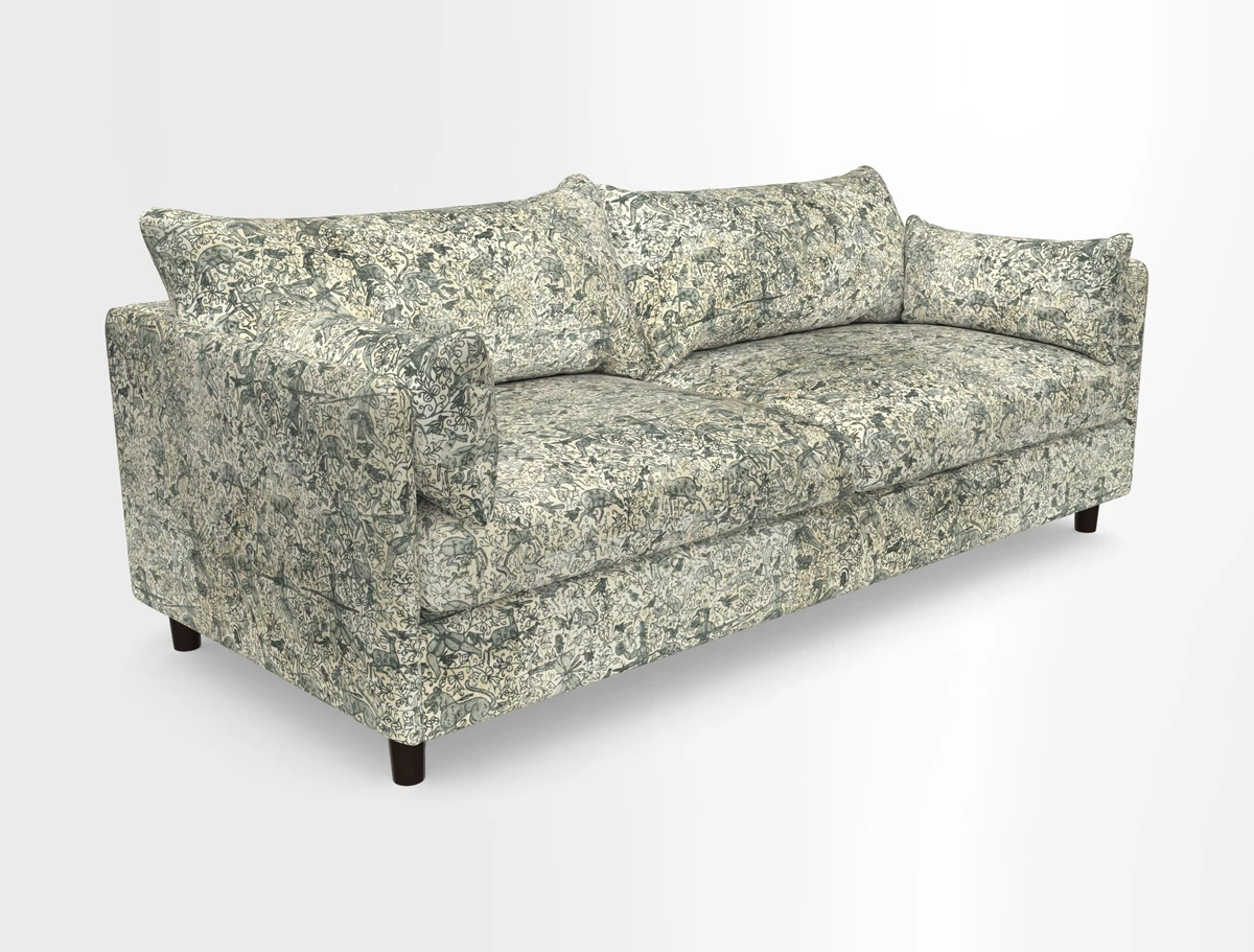 Madehurst 4 Seater Sofa in House Plain Sky. Loose cover option available