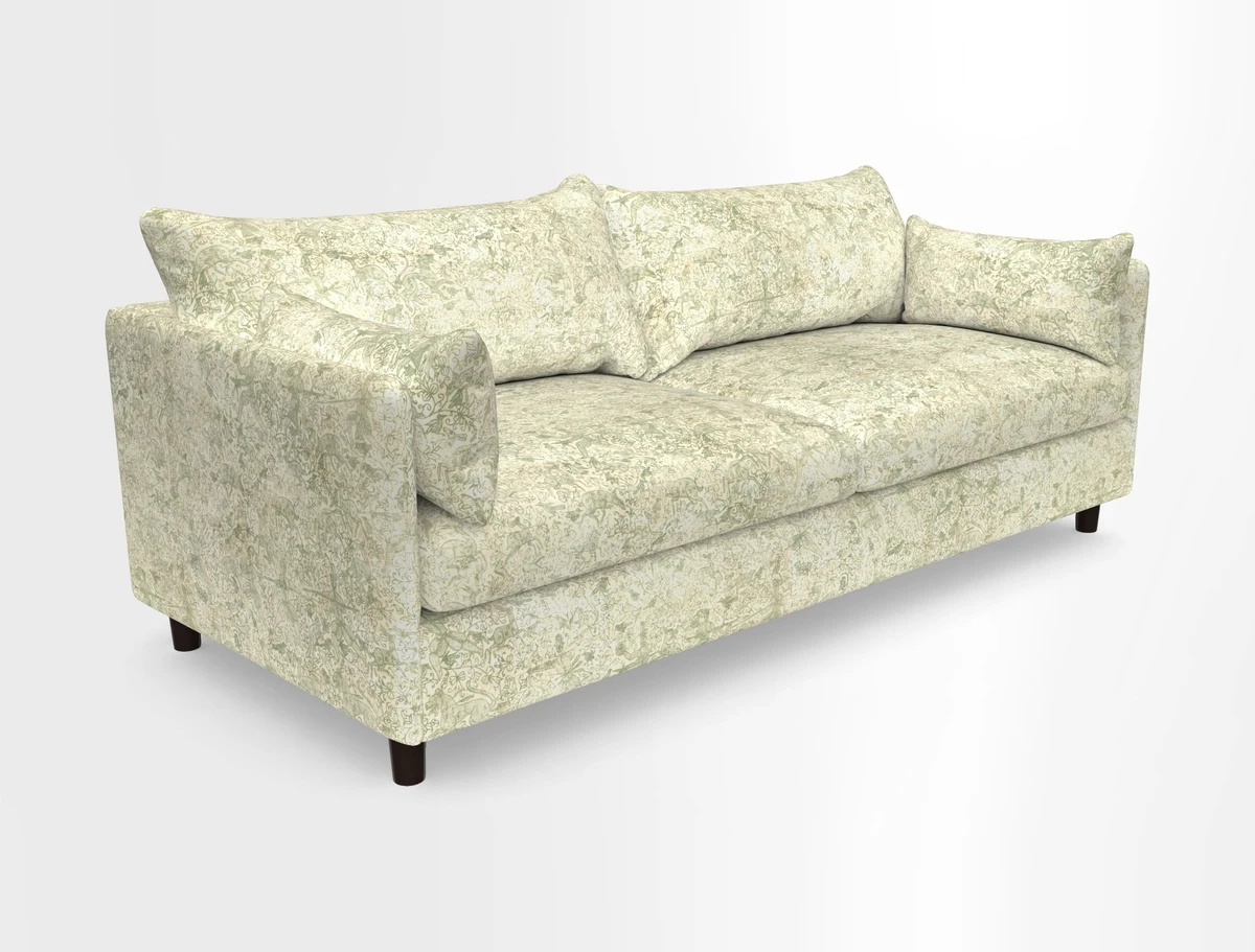 Madehurst 4 Seater Sofa in House Plain Sky. Loose cover option available