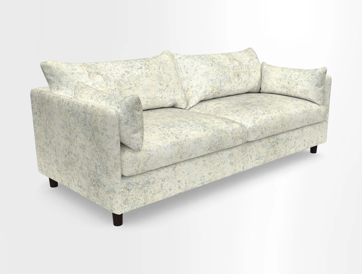 Madehurst 4 Seater Sofa in House Plain Sky. Loose cover option available