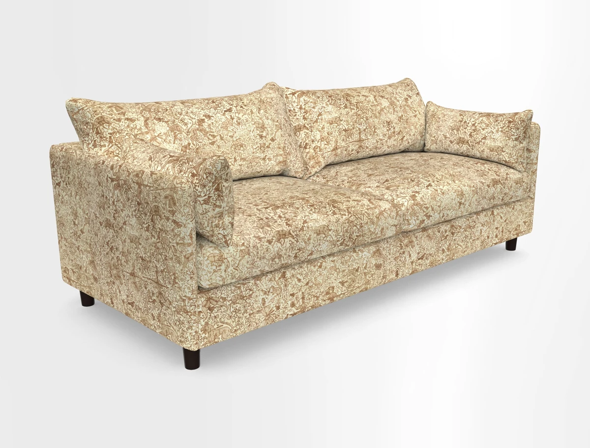 Madehurst 4 Seater Sofa in House Plain Sky. Loose cover option available