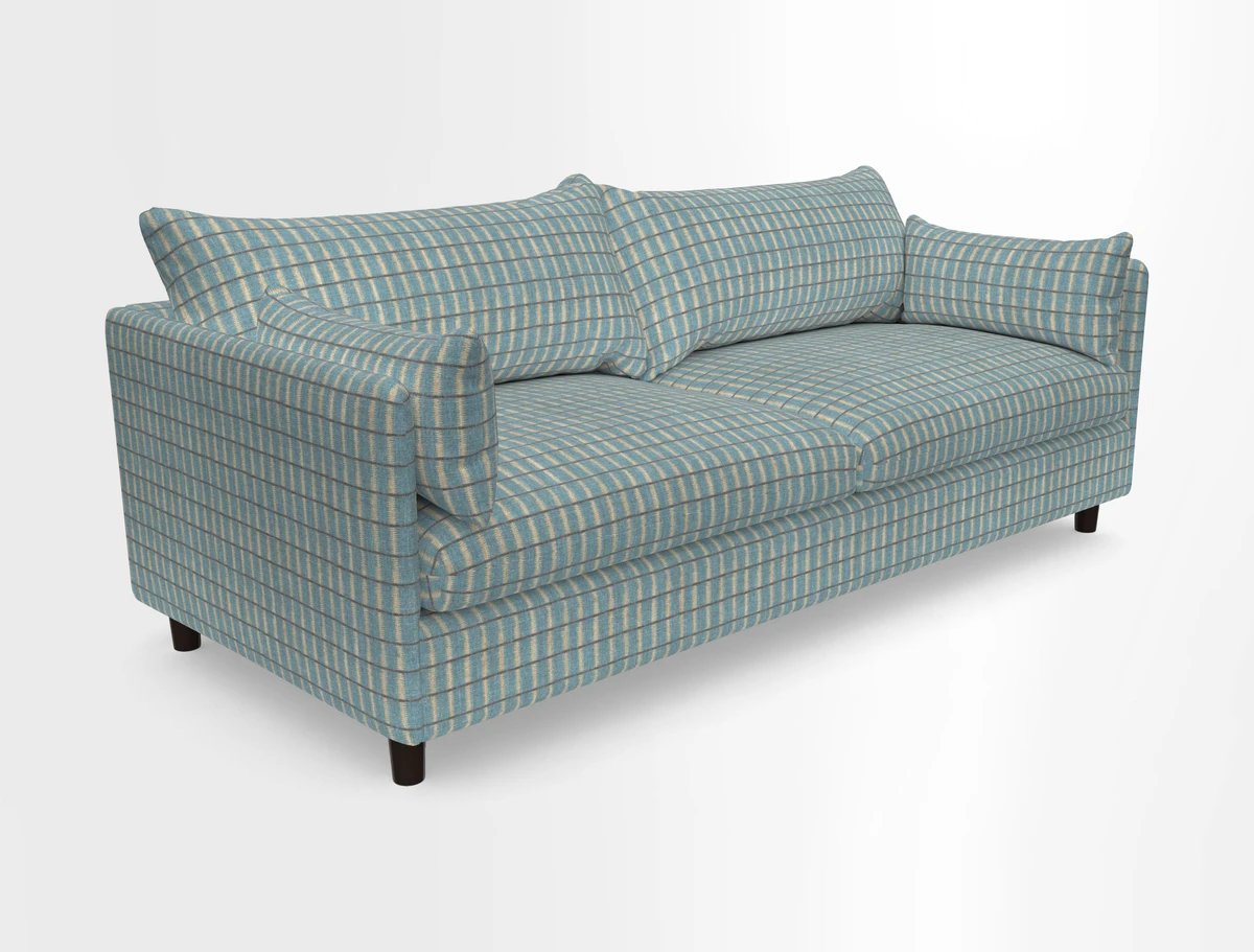 Madehurst 4 Seater Sofa in House Plain Sky. Loose cover option available