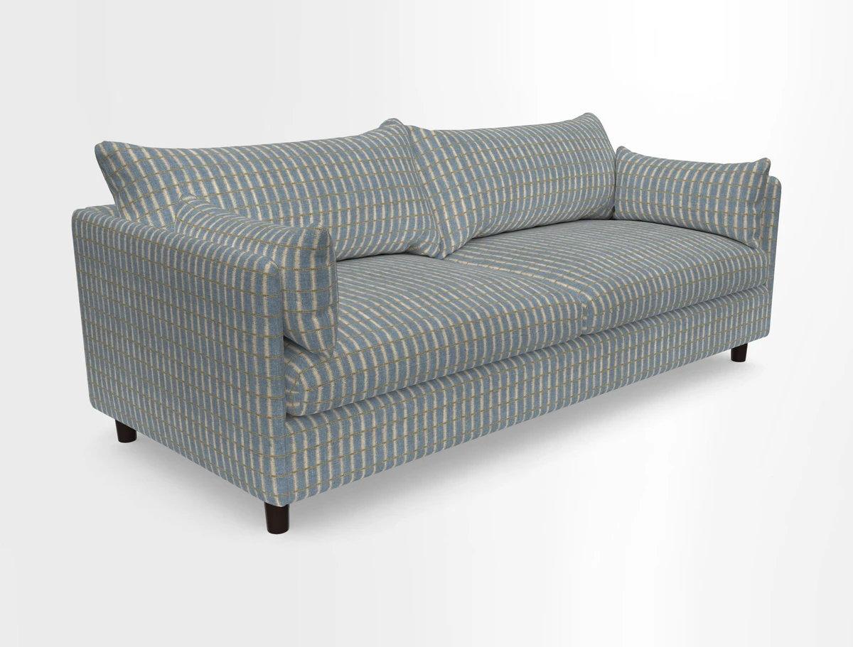 Madehurst 4 Seater Sofa in House Plain Sky. Loose cover option available