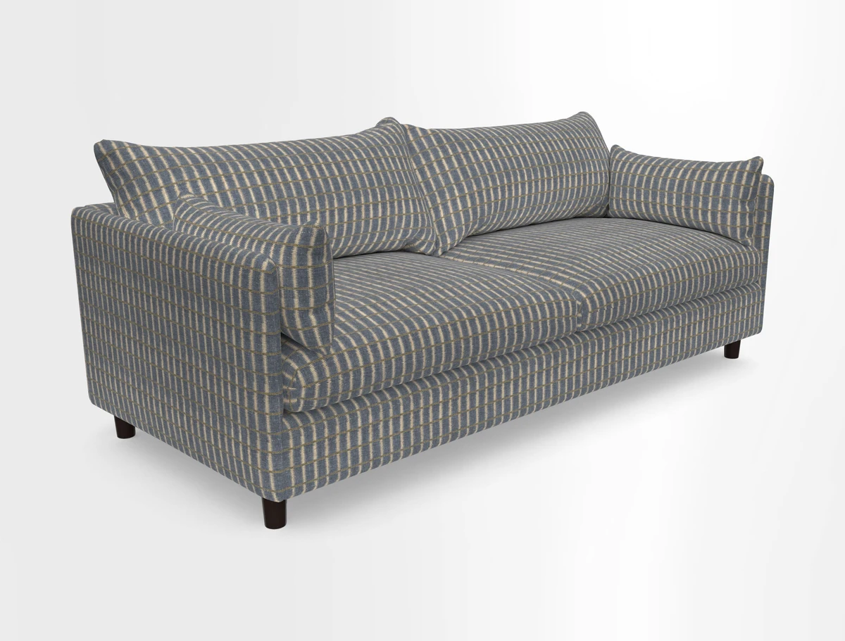 Madehurst 4 Seater Sofa in House Plain Sky. Loose cover option available