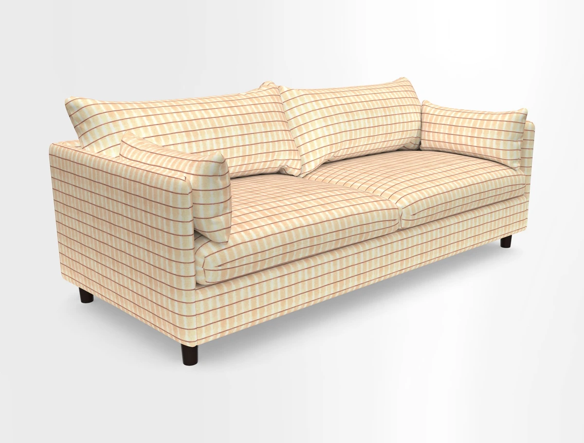 Madehurst 4 Seater Sofa in House Plain Sky. Loose cover option available
