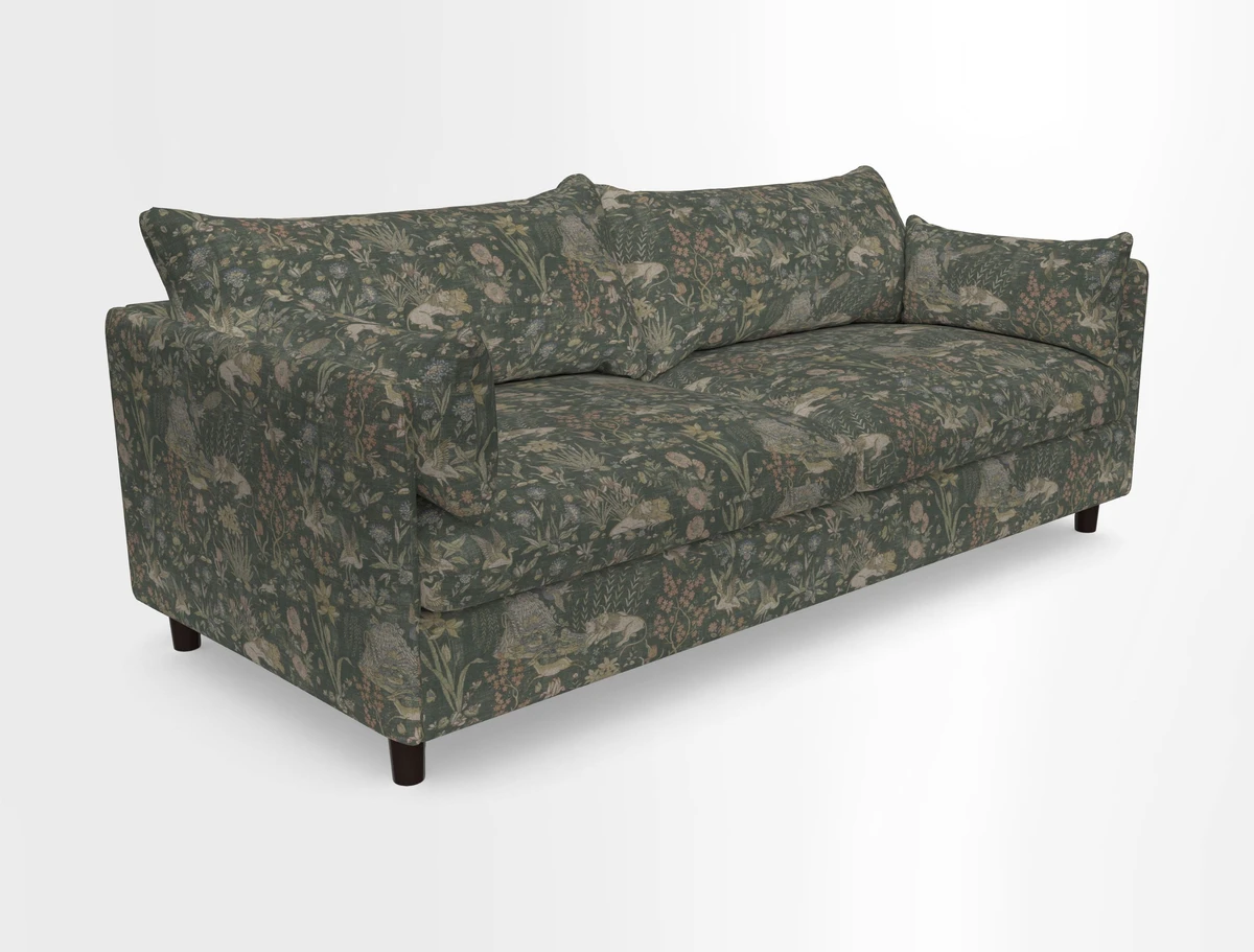 Madehurst 4 Seater Sofa in House Plain Sky. Loose cover option available