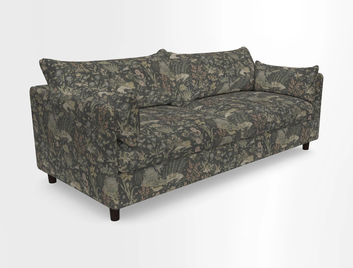 Madehurst 4 Seater Sofa in House Plain Sky. Loose cover option available