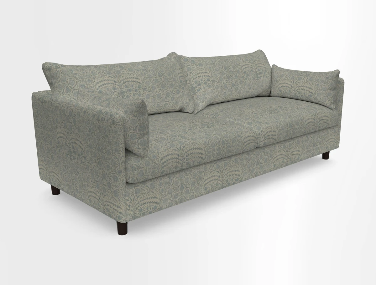 Madehurst 4 Seater Sofa in House Plain Sky. Loose cover option available
