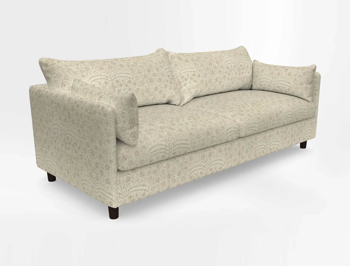 Madehurst 4 Seater Sofa in House Plain Sky. Loose cover option available