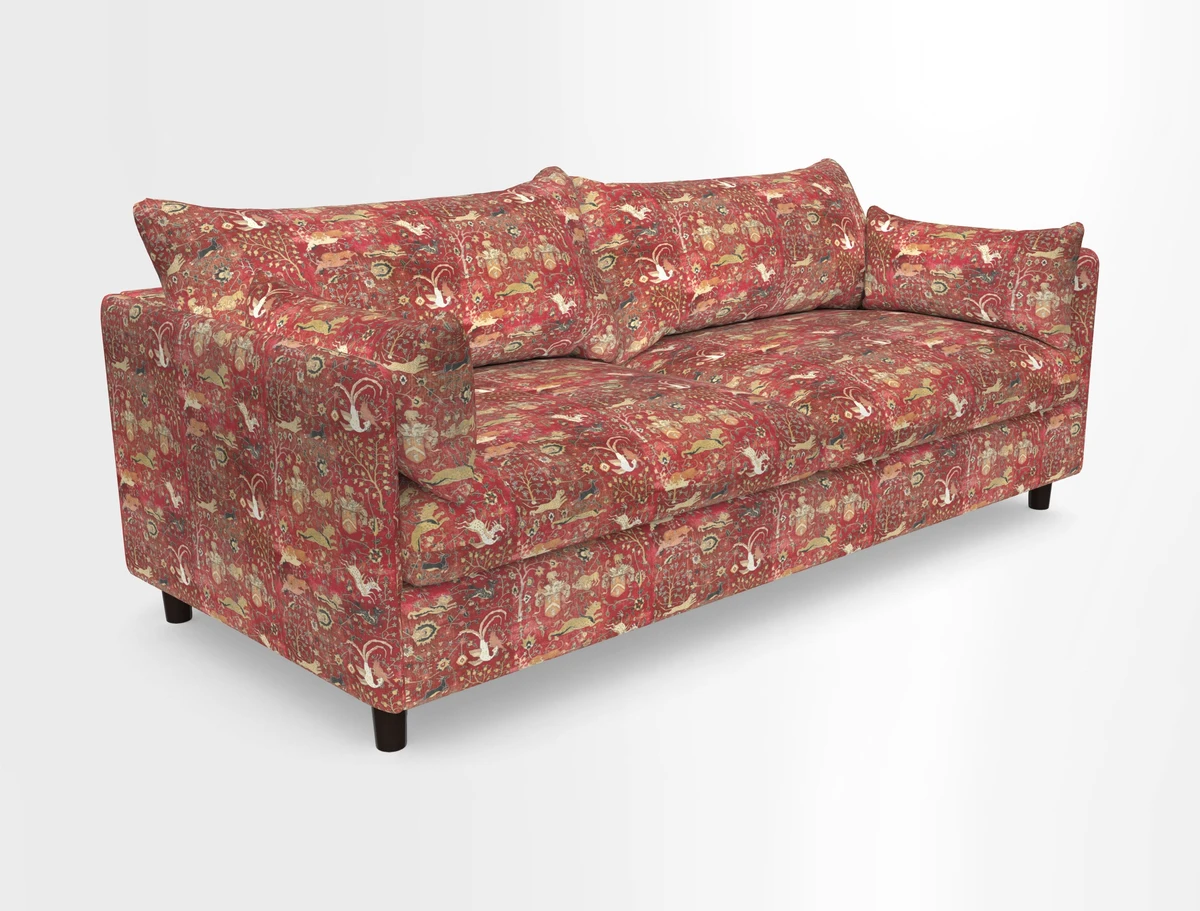 Madehurst 4 Seater Sofa in House Plain Sky. Loose cover option available