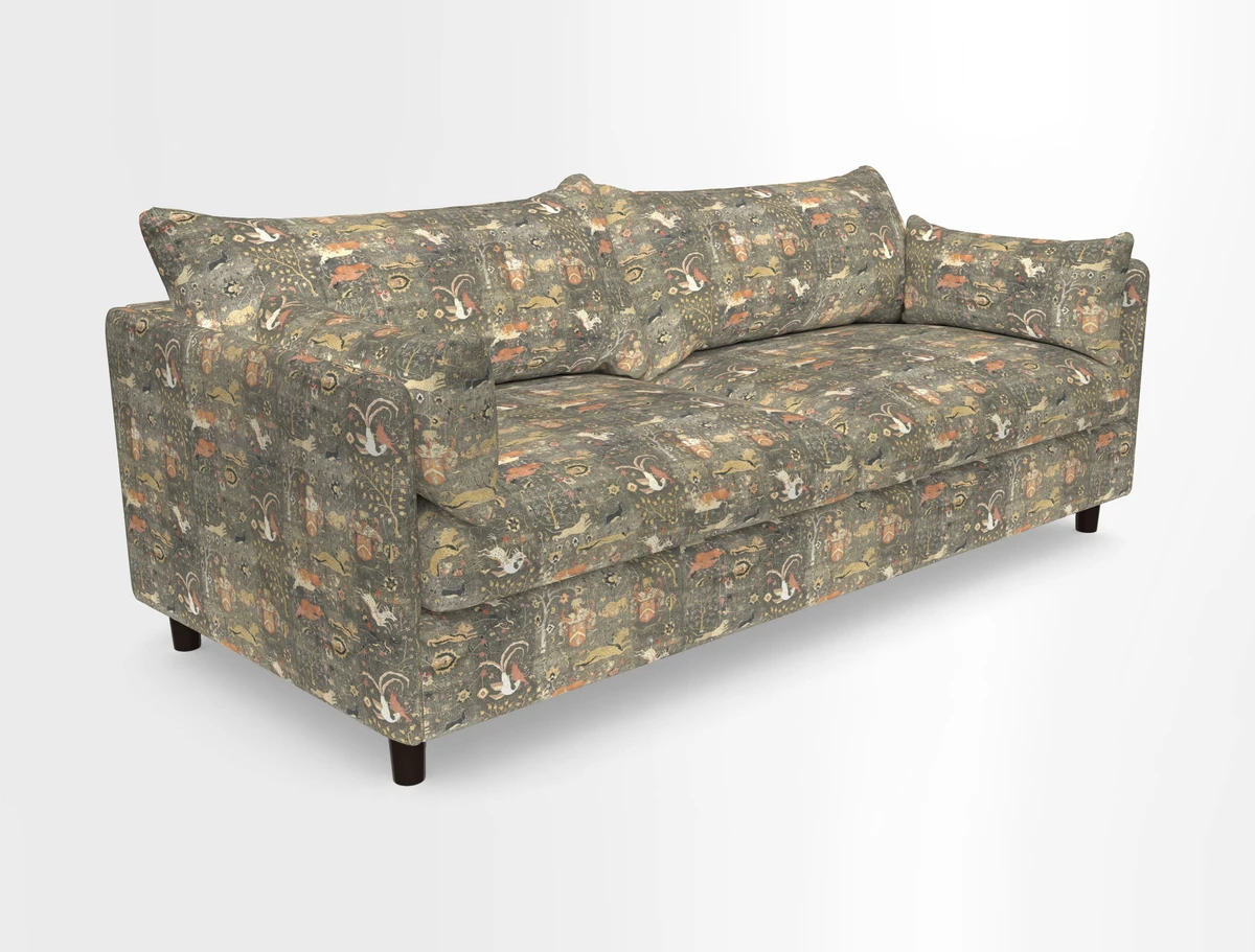 Madehurst 4 Seater Sofa in House Plain Sky. Loose cover option available