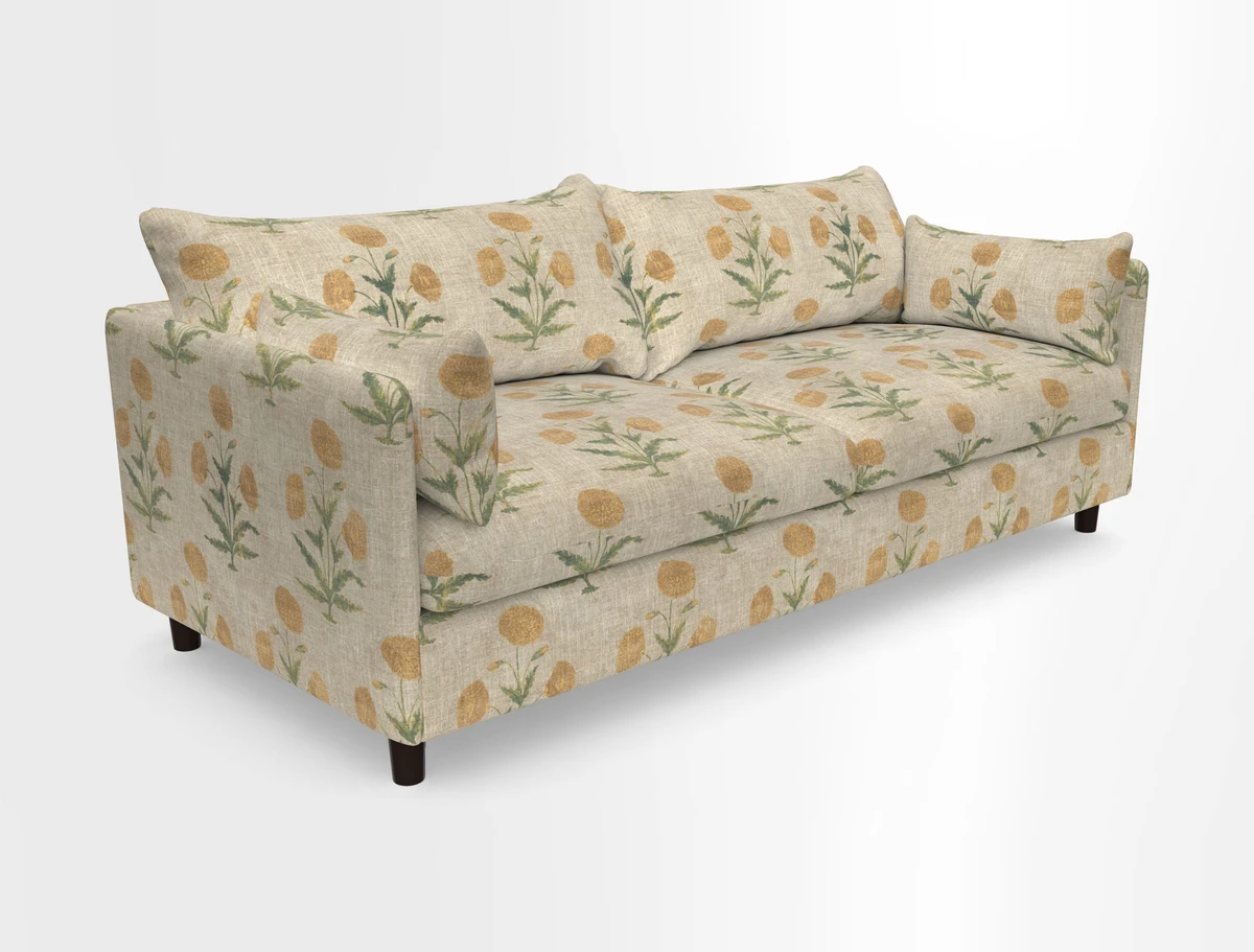 Madehurst 4 Seater Sofa in House Plain Sky. Loose cover option available