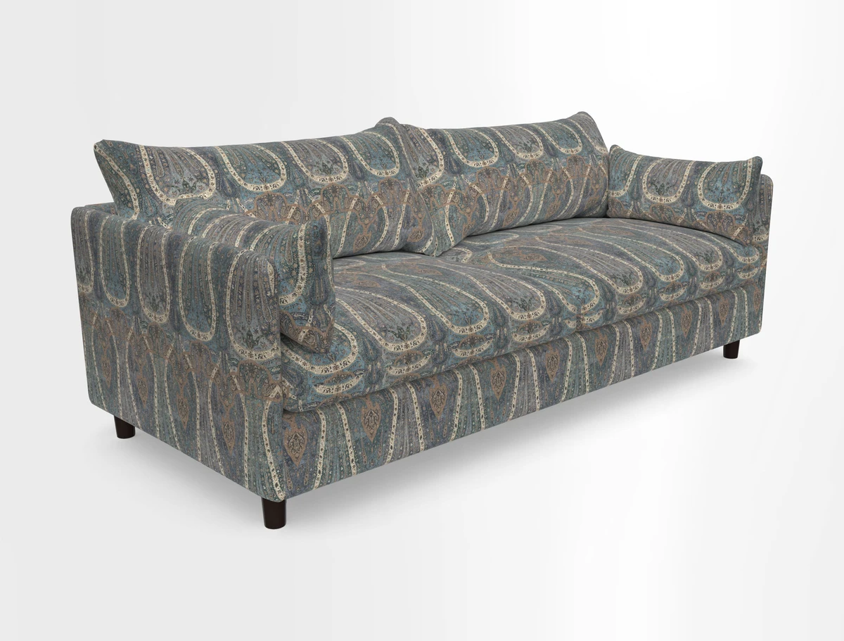 Madehurst 4 Seater Sofa in House Plain Sky. Loose cover option available