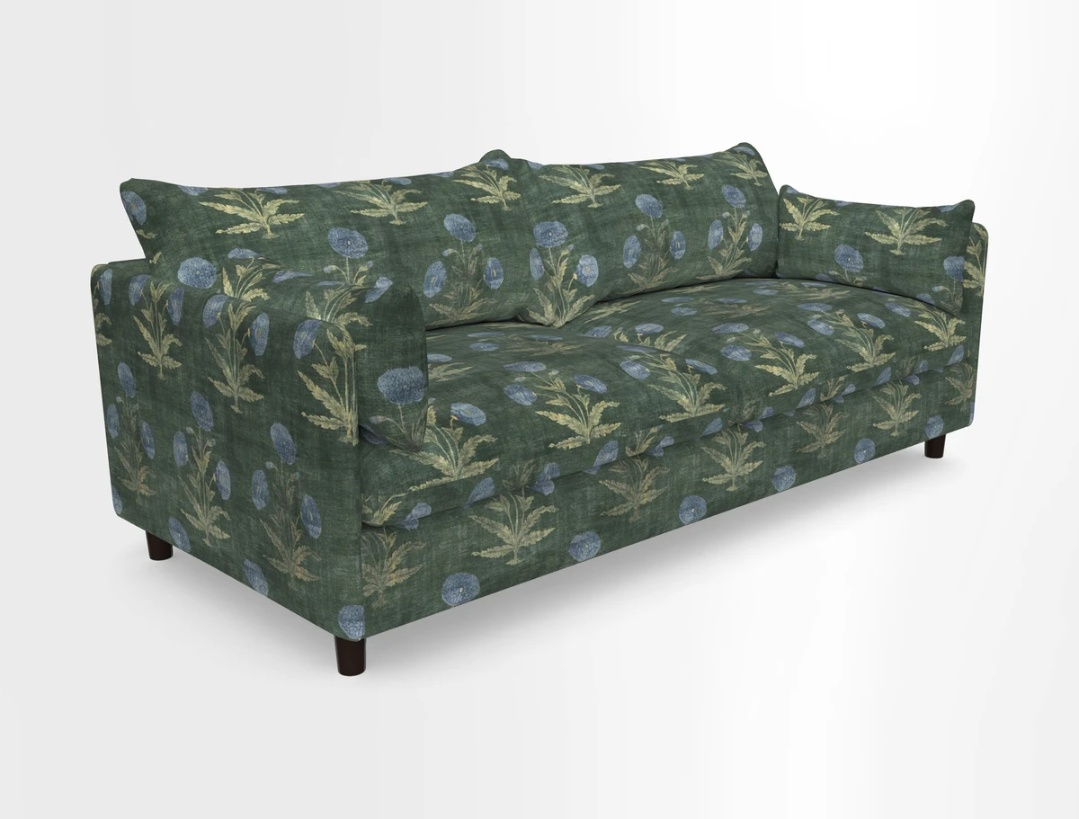 Madehurst 4 Seater Sofa in House Plain Sky. Loose cover option available