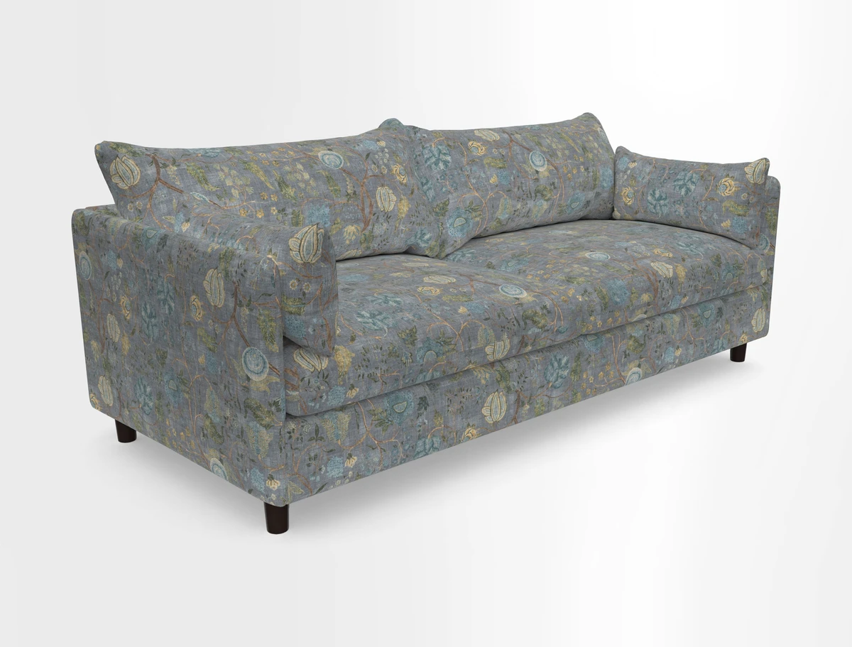Madehurst 4 Seater Sofa in House Plain Sky. Loose cover option available
