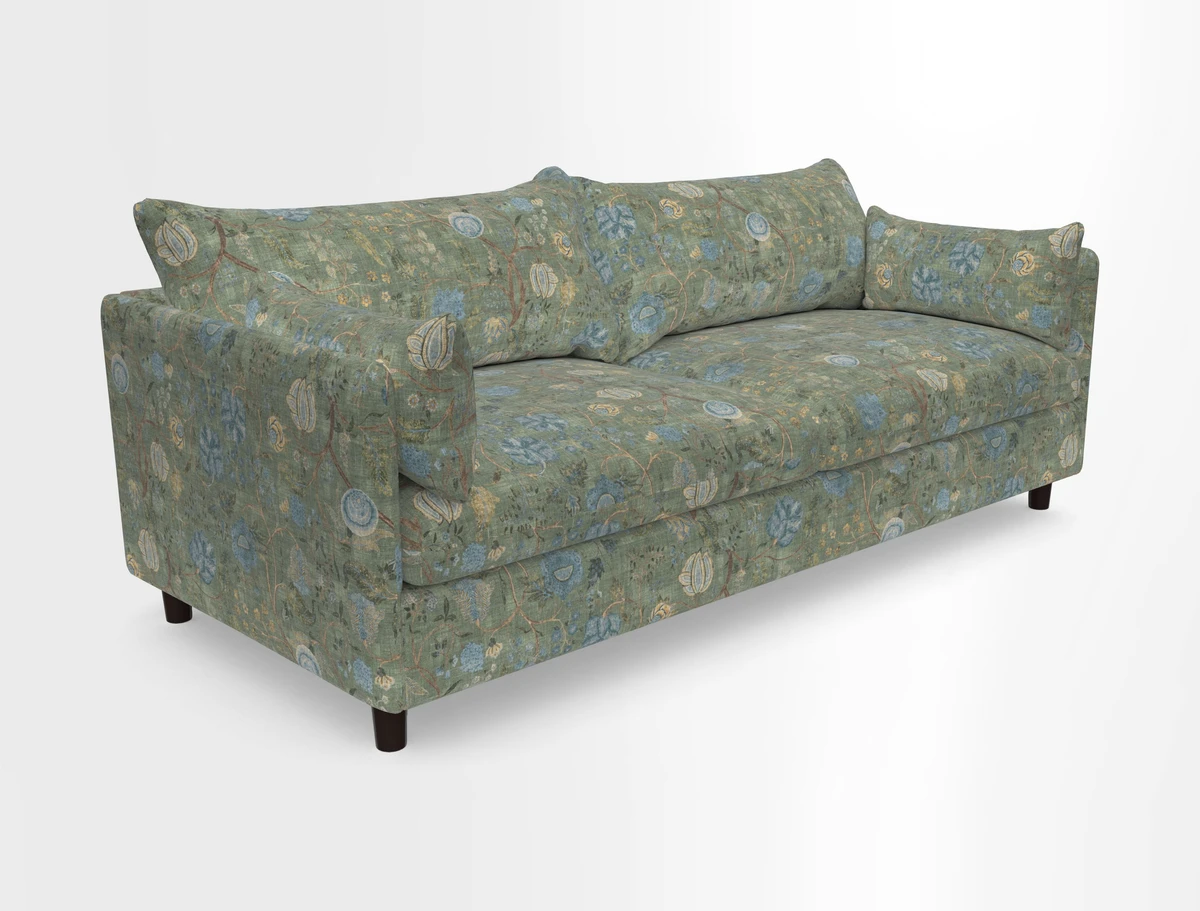Madehurst 4 Seater Sofa in House Plain Sky. Loose cover option available