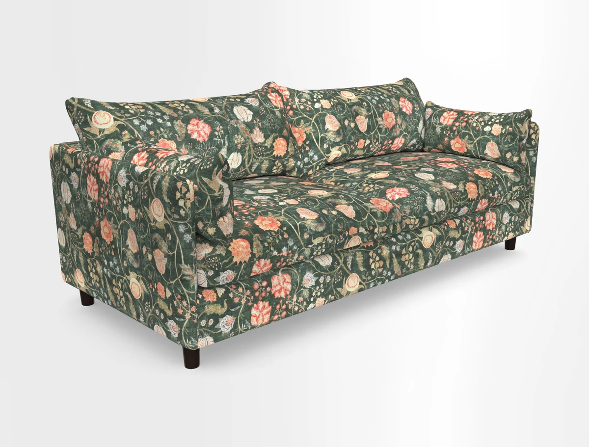 Madehurst 4 Seater Sofa in House Plain Sky. Loose cover option available