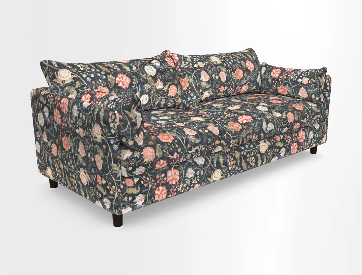 Madehurst 4 Seater Sofa in House Plain Sky. Loose cover option available