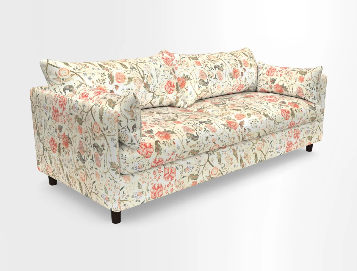 Madehurst 4 Seater Sofa in House Plain Sky. Loose cover option available
