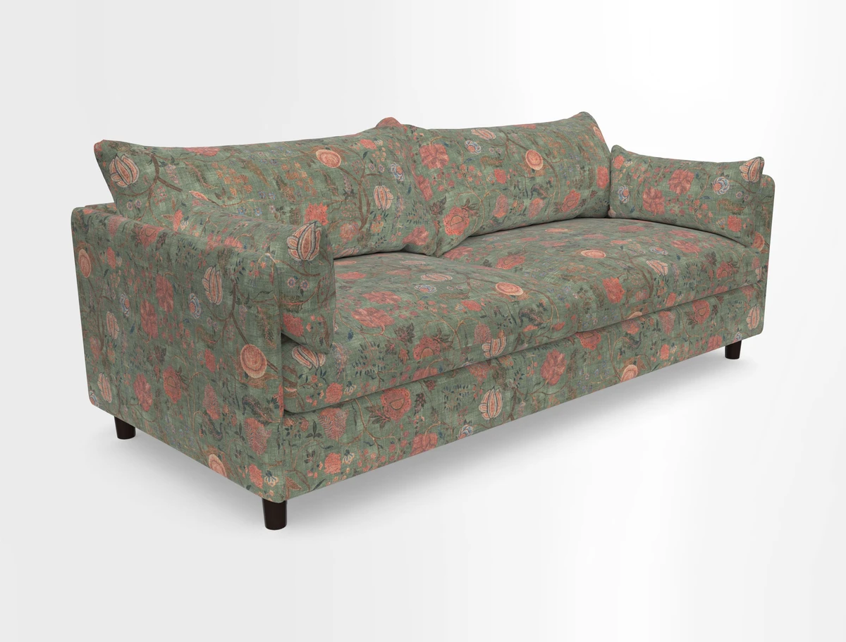 Madehurst 4 Seater Sofa in House Plain Sky. Loose cover option available