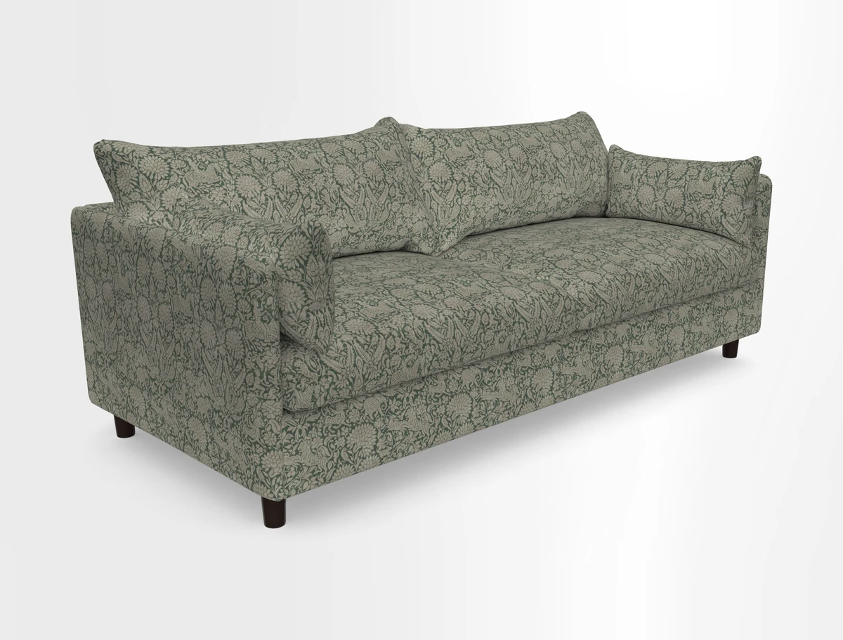 Madehurst 4 Seater Sofa in House Plain Sky. Loose cover option available