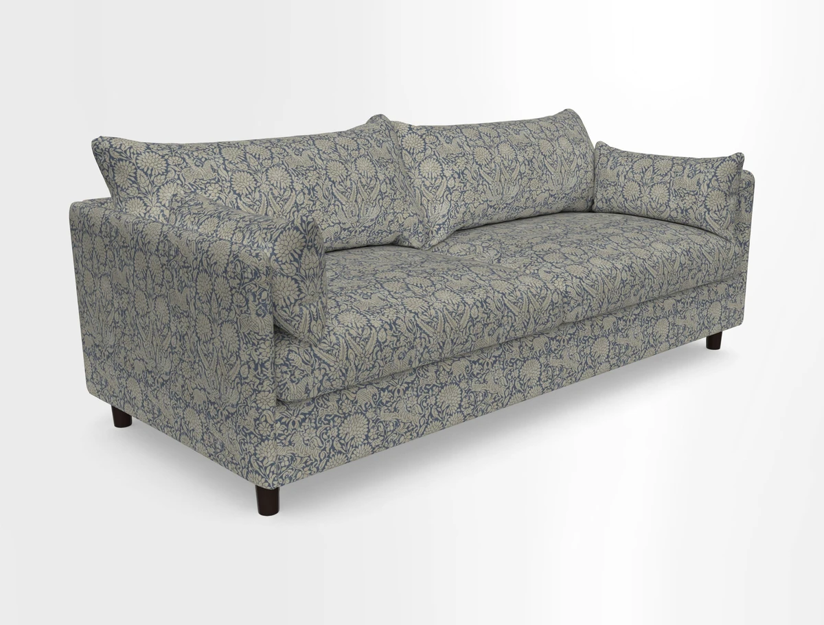 Madehurst 4 Seater Sofa in House Plain Sky. Loose cover option available
